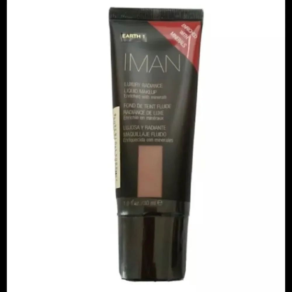 🛍 Lot of 2 Iman luxury Radiance liquid foundation makeup 1.0fl oz - Picture 3 of 10